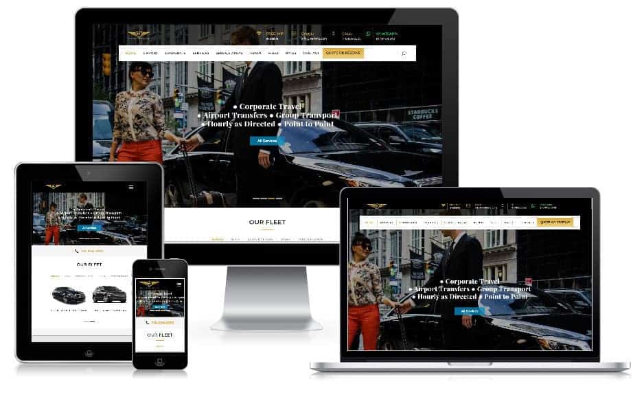 Web Design Services for Limo Companies