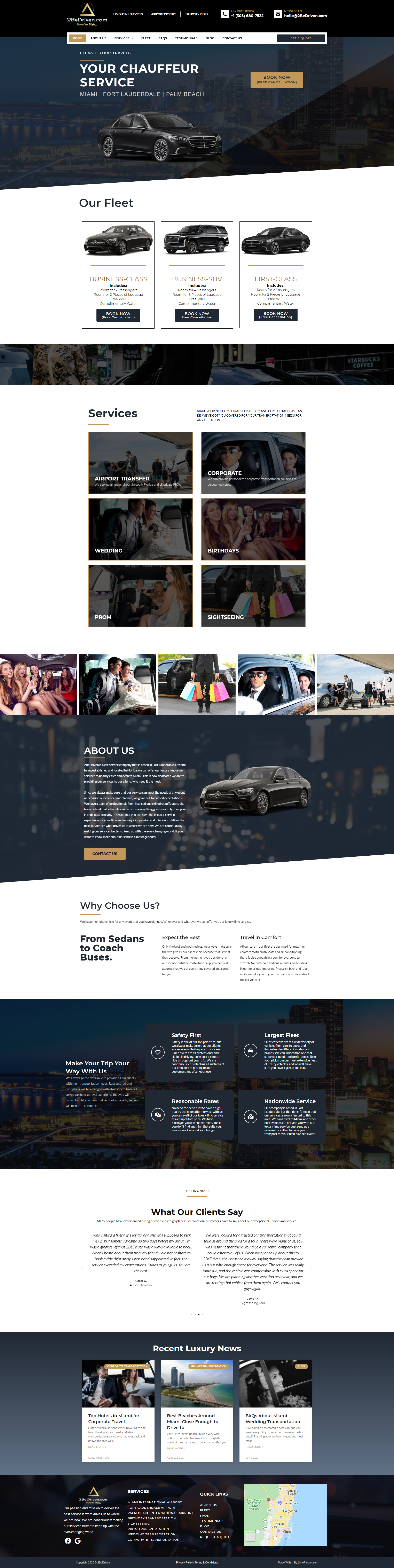 Limo web design