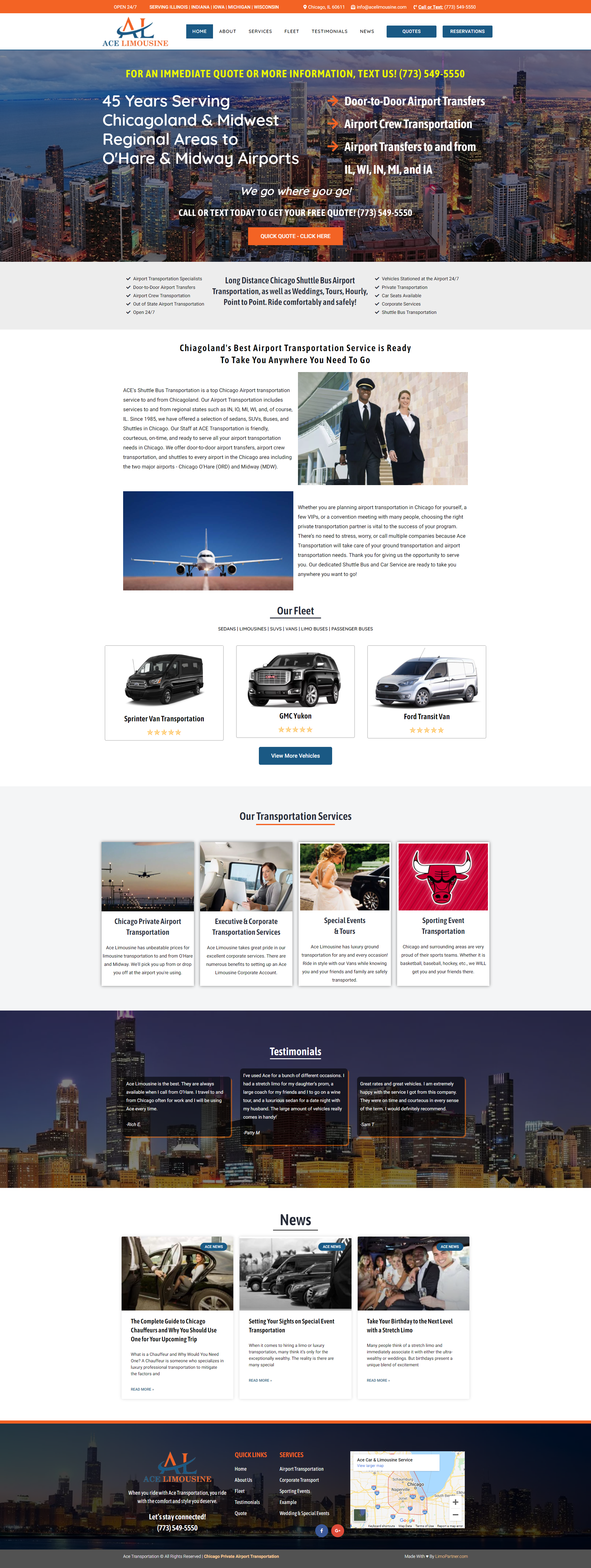 Our clients: Ace Limousine